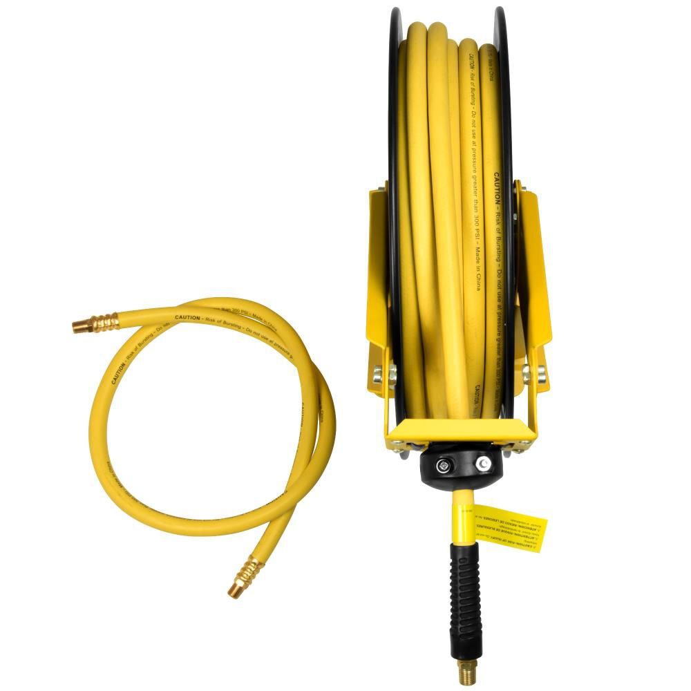 DEWALT 3/8 in. x 50 ft. Double Arm Auto Retracting Air Hose Reel, large image number 11