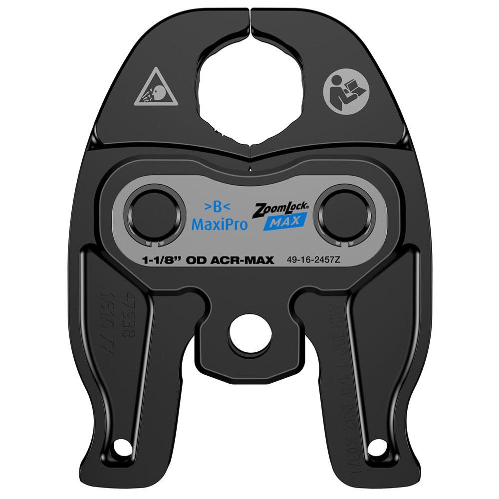 Milwaukee 1-1/8 Inch ZoomLock MAX Press Jaw for M12 FORCE LOGIC Press ...