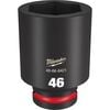 Milwaukee SHOCKWAVE Impact Duty 46MM Deep Socket 3/4in Drive 6 Point, small image number 1