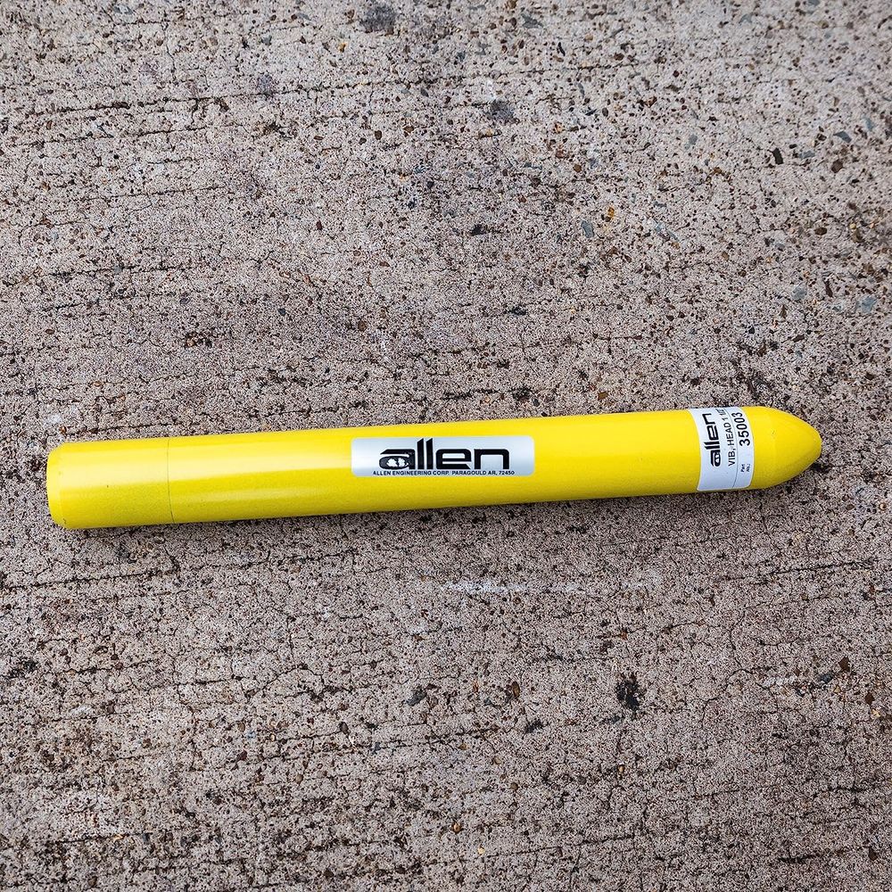 Allen Engineering 1-1/2 in x 14 in Steel Concrete Vibrator Head, large image number 3