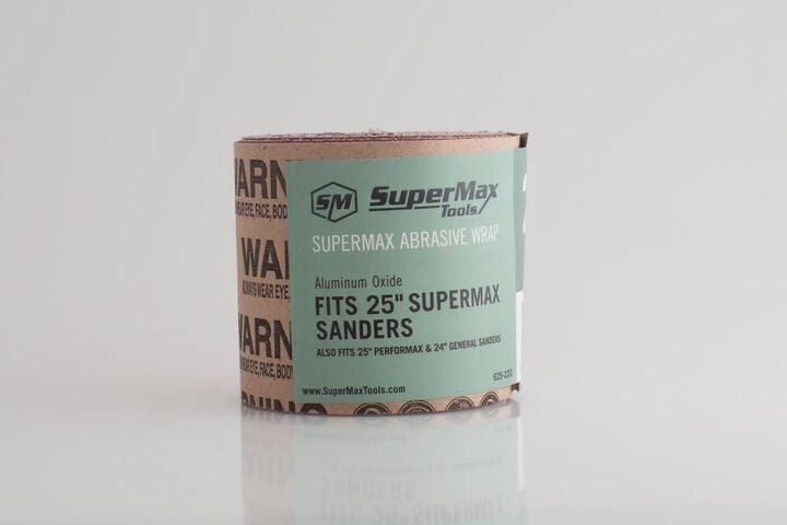 Supermax Tools 220-Grit abrasive Wrap for the 25 In. Drum Sander and 24 In. Drum Sander, large image number 0
