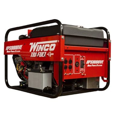 Winco 9000Watt Tri-Fuel Portable Generator (49 State), large image number 0