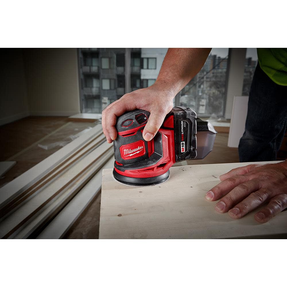 Milwaukee palm hot sale sander m18