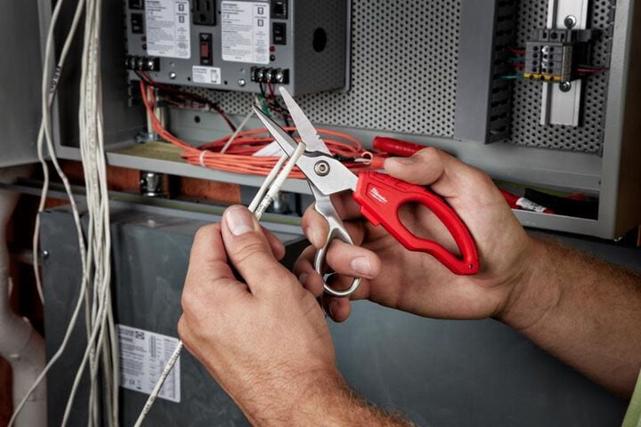 Milwaukee Electrician Snips, large image number 5