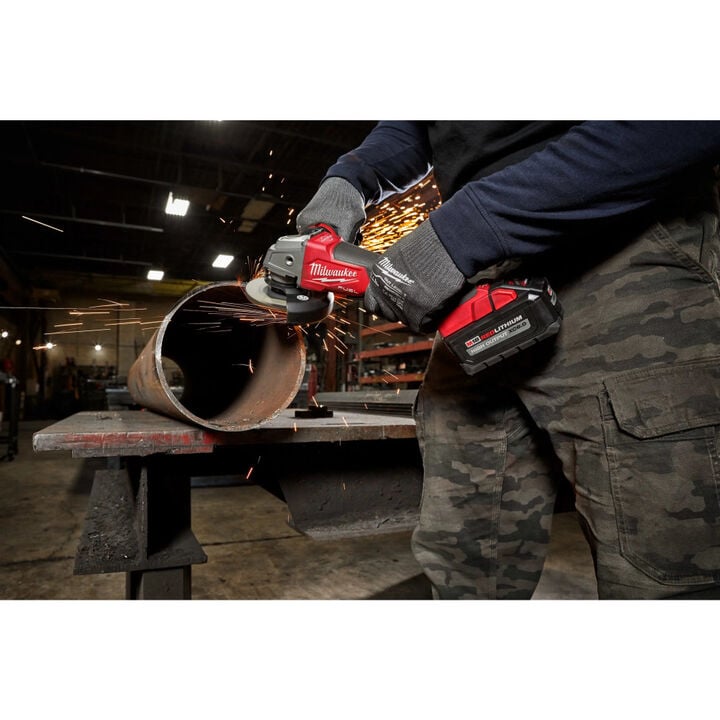 Milwaukee M18 4-1/2 Inch/6 Inch Grinder and 4-1/2 Inch Braking Grinder Bundle, large image number 20