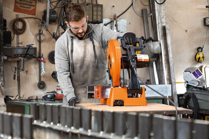 Fein Slugger 14in Metal Cutting Chop Saw, large image number 1