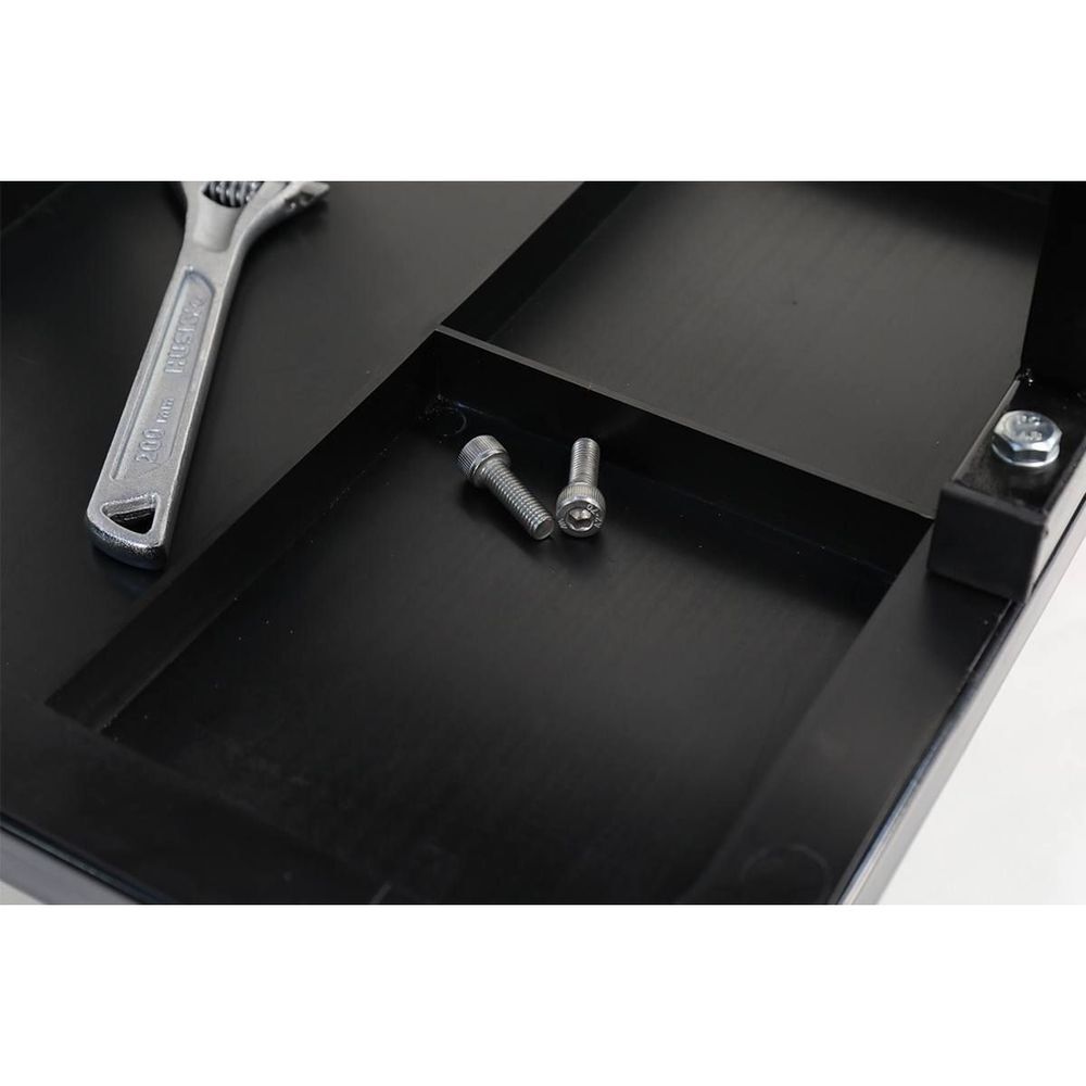 MaxJax Vinyl Cushion Rolling Work Seat with 4 Swivel Casters, large image number 6