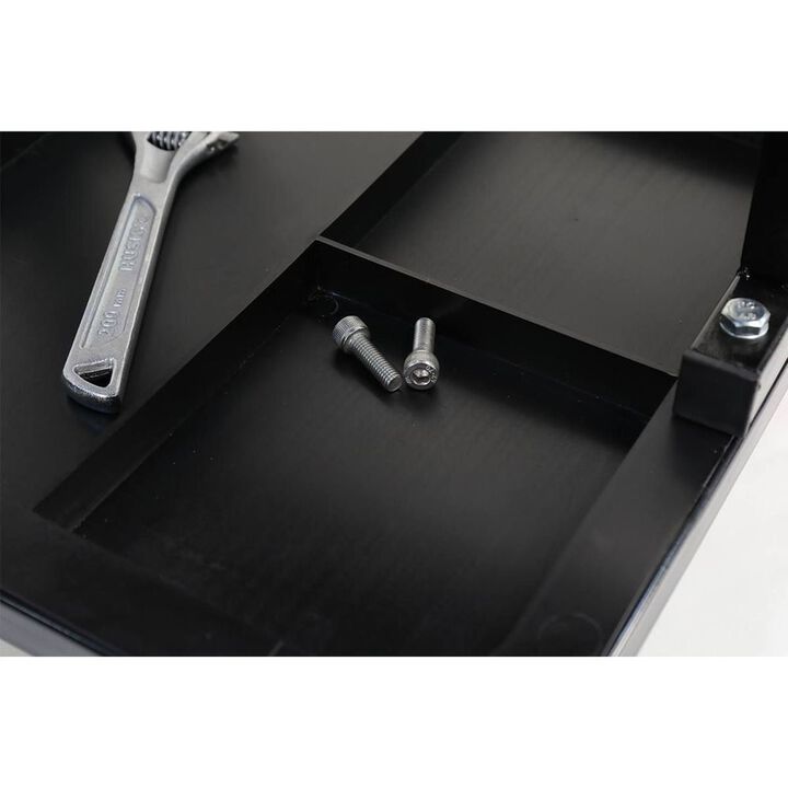 MaxJax Vinyl Cushion Rolling Work Seat with 4 Swivel Casters, large image number 5