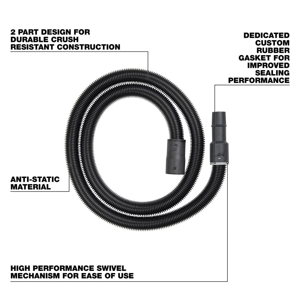 Milwaukee 1 7/8inch x 9' Flexible Hose, large image number 6