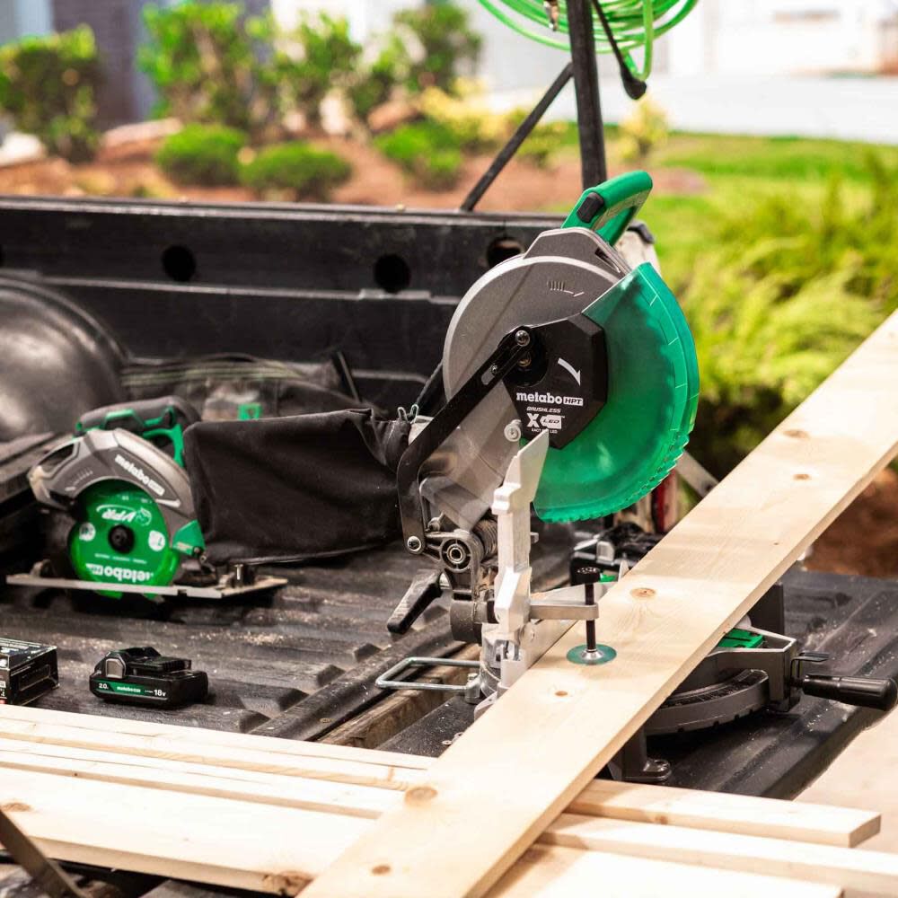 Metabo HPT 18V MultiVolt Cordless 10 Inch Single Bevel Miter Saw Bare Tool
