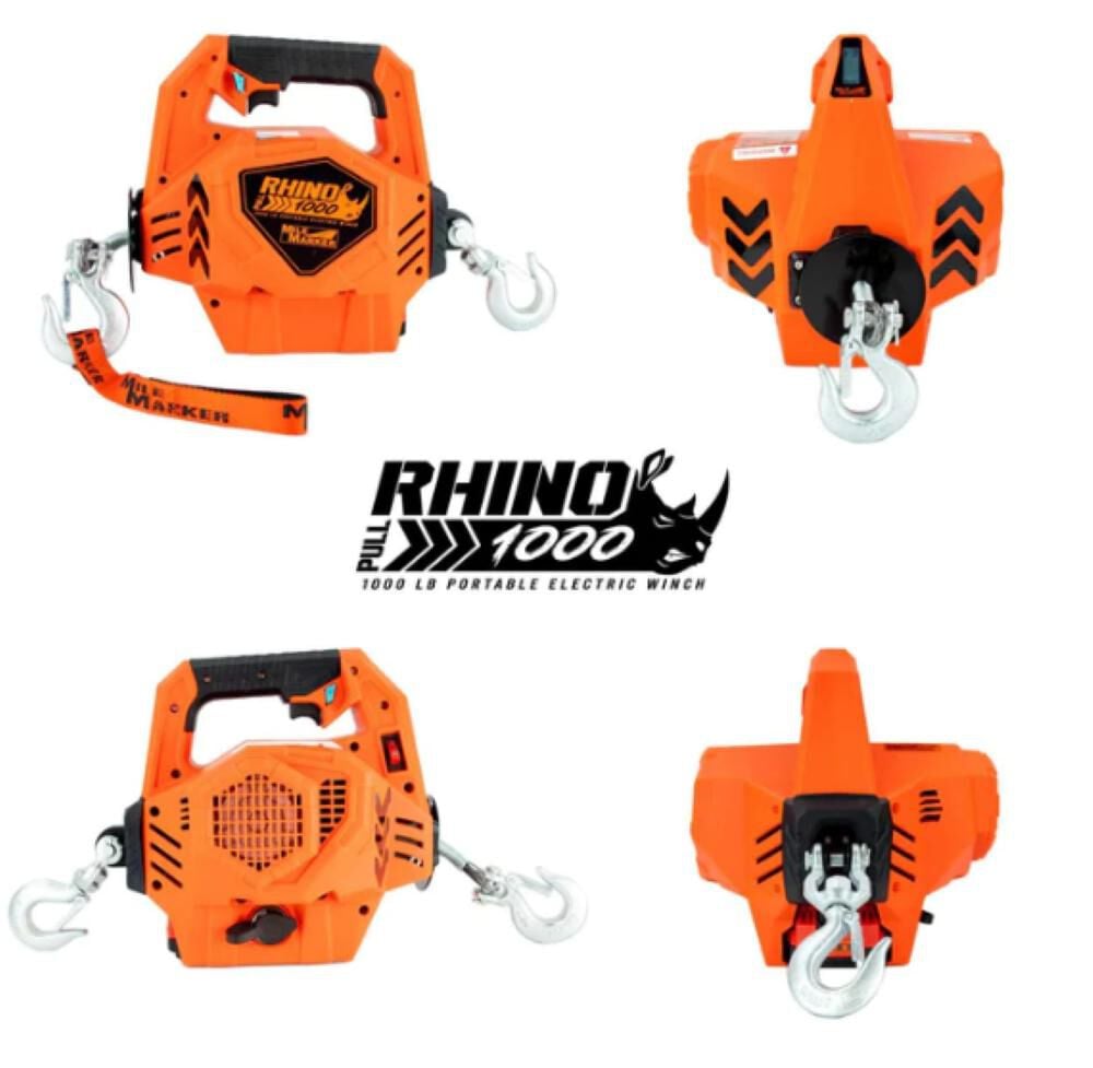 Mile Marker RHINO PULL 1000 Portable Electric Winch, large image number 2