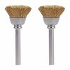 Dremel 1/2 In. Brass Brushes, small