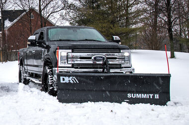 DK2 Summit II Elite Snow Plow Kit 88inx26in with Actuator, large image number 0