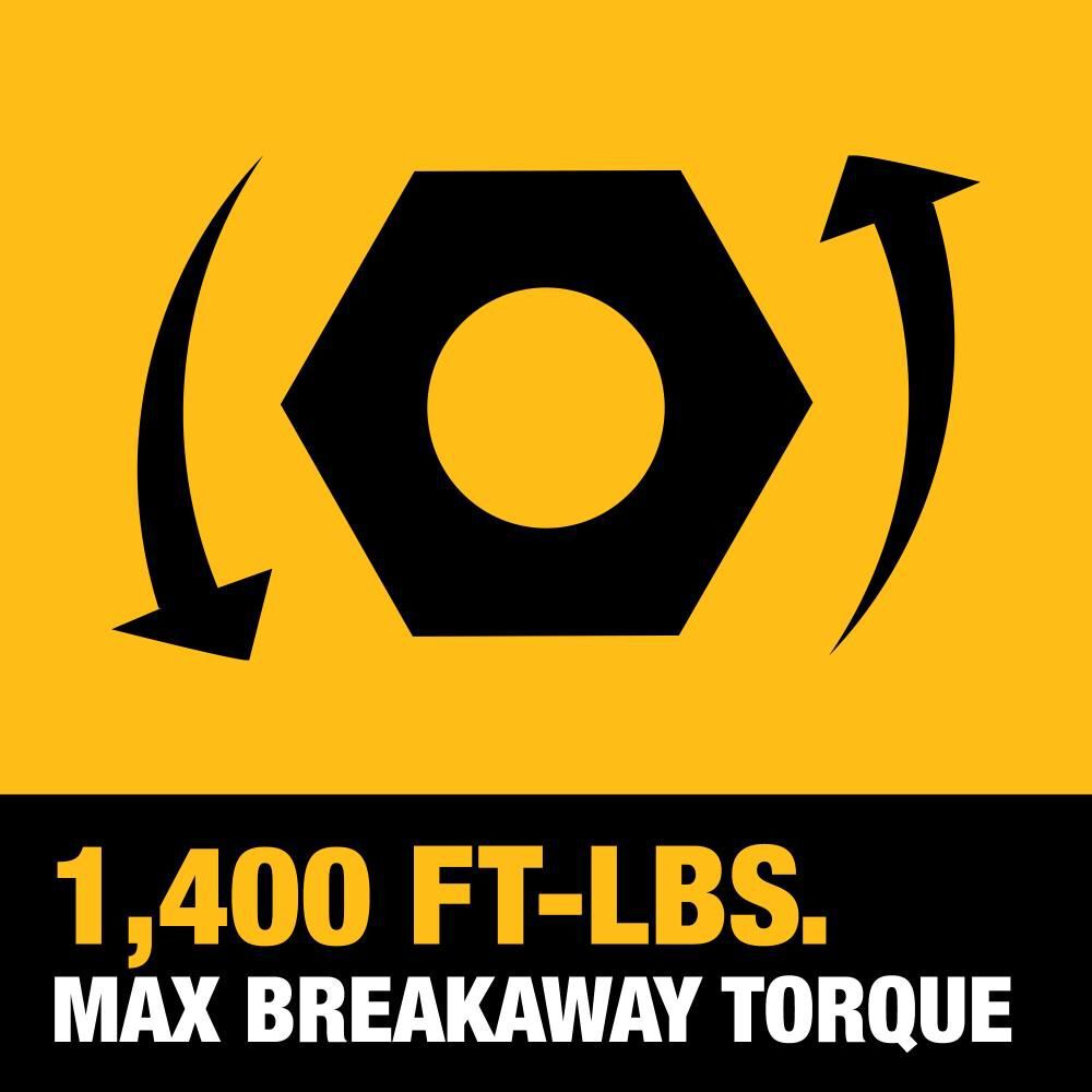 DEWALT 20V MAX XR 1/2in High Torque Impact Wrench with Hog Ring Anvil Kit, large image number 13