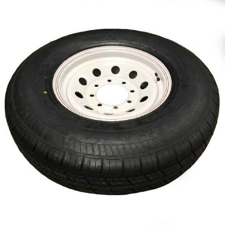 Air-Tow Trailers Spare Wheel/Tire ST235/85R16-F  8 Lug, large image number 1