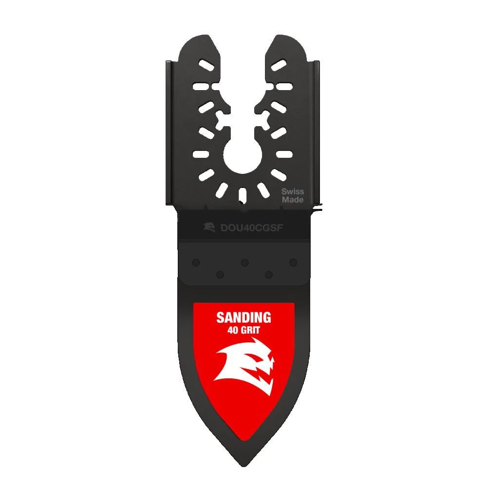 Diablo Tools 1-1/4in 40-Grit Universal Fit Carbide Grit Oscillating Sanding Plate, large image number 1