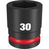Milwaukee Impact Socket 3/4in Drive 30mm Standard 6 Point, small image number 1