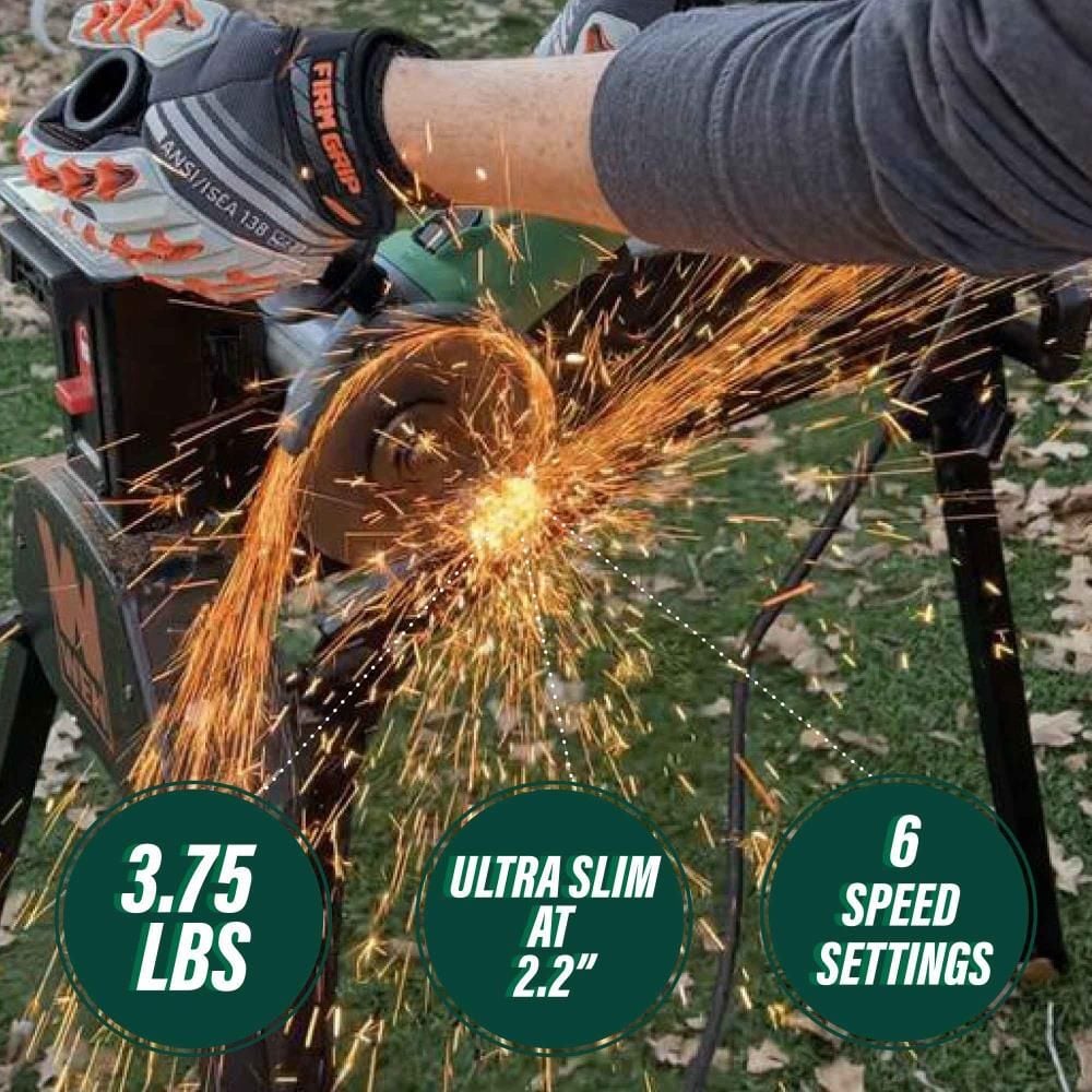 Metabo HPT 4.5in 12 Amp Slide Switch Grinder, large image number 2