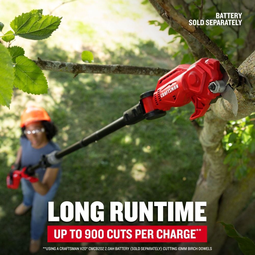 CRAFTSMAN V20 Cordless Pole Pruner (Bare Tool), large image number 3