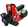 Shocker Hitch HD 20K 2 Inch Air Receiver Hitch & Black Combo Sway Bar Tab Ball Mount 2 Inch & 2 5/16 Inch Hitch Balls, small image number 1