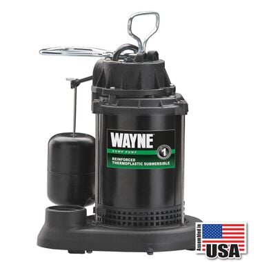 Wayne Water Systems 1/3HP Thermo Submersible Sump Pump, large image number 0