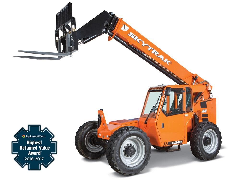 JLG SkyTrak 8042 Telehandler Max Lift Weight 8000 Lb. and Height 41' 11in  8042-P4 - Acme Tools