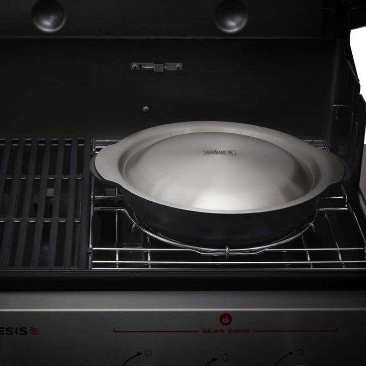 Weber 18 in x 18 in Wok and Steamer, large image number 4