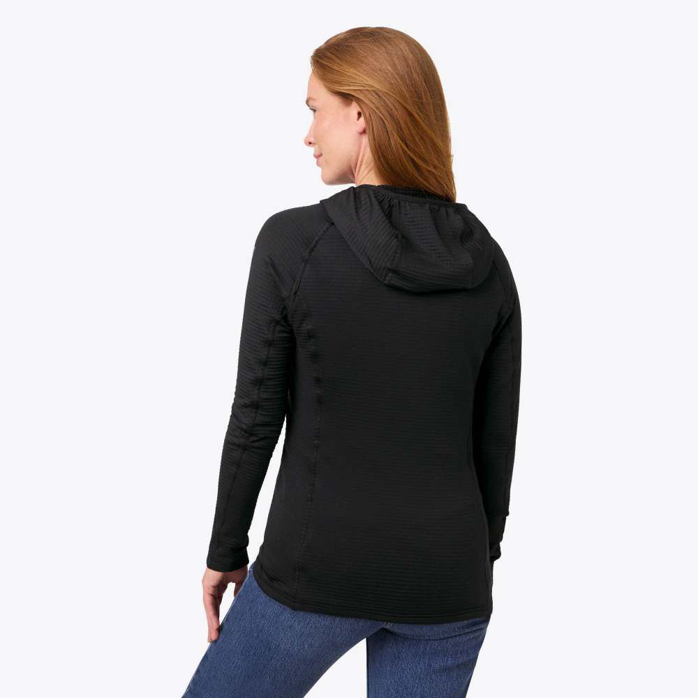 Mobile Warming 7.4V Element Mid-Layer Full Zip Heated Hoodie Kit Womens Black 2X, large image number 5