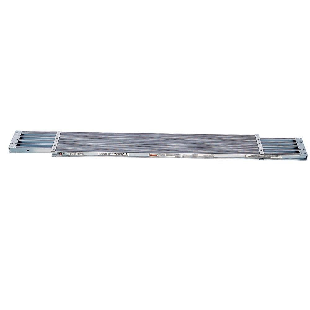 Werner 6 Ft. to 9 Ft. Aluminum Extension Plank, large image number 1