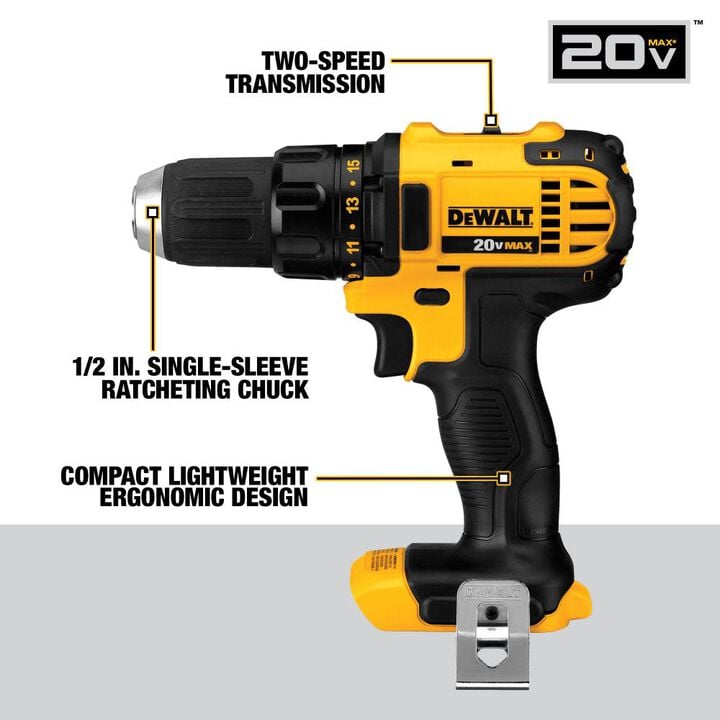 DEWALT 20V MAX Compact 5-Tool Combo Kit, large image number 2