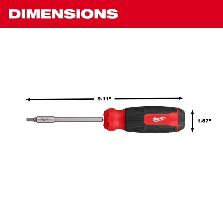 Milwaukee 14-in-1 Hex Multi-Bit Screwdriver, large image number 2