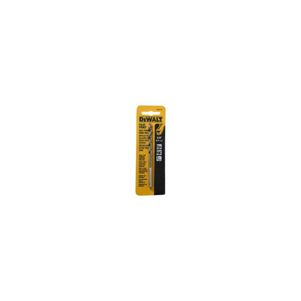 DEWALT 1/4 Pilot Point Drill Bit, large image number 5