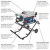 Bosch 10in Jobsite Table Saw with Gravity-Rise Wheeled Stand, small image number 2
