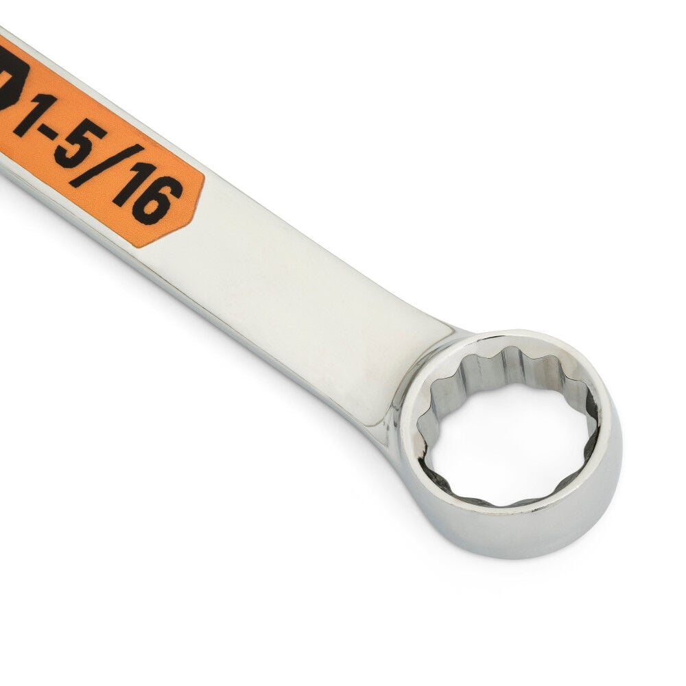 GEARWRENCH 1 5/16 Inch 12 Point Hi-Viz Long Pattern Combination Wrench, large image number 4