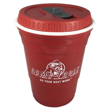ACME TOOLS 16 Oz Game Day Red Cup