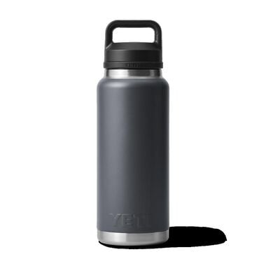 Yeti Rambler 36oz Water Bottle with Chug Cap Charcoal, large image number 1