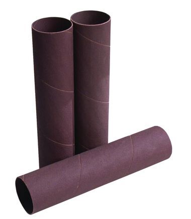 JET Sanding Sleeves, 1/2 x 6 in, 100 Grit, 4pk