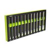 GripEdge Tools Extra-Long Triple Square Bit Socket Set 12 Pieces, small image number 2