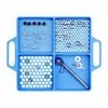 Boltster 4-Way Flexible Fastener Organizing Tray Blue, small image number 1