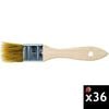 Pferd 1 Inch x 5/16 Inch White Natural Bristles Chip Brush Bundle, 36 Pieces, small image number 1