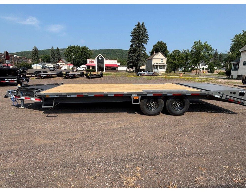 Diamond C DEC 22 Ft x 8-1/2 Ft Deck-Over Equipment Trailer, large image number 8