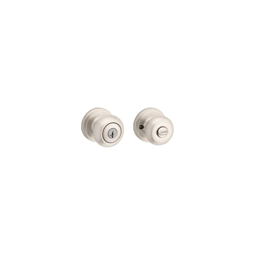 Kwikset Satin Nickel Signature Series Keyed Entry Juno Door Knob, large image number 6