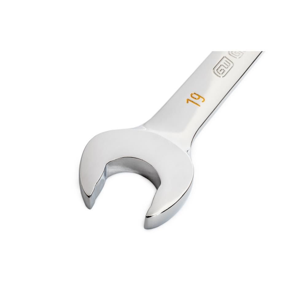 GEARWRENCH 17mm 90T 12 Point Flex Head Ratcheting Combination Wrench, large image number 3
