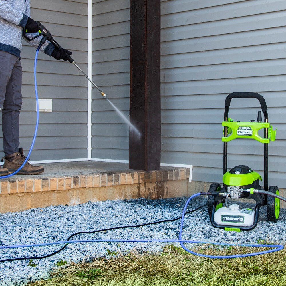 Greenworks 2000 psi electric deals pressure washer 5107402
