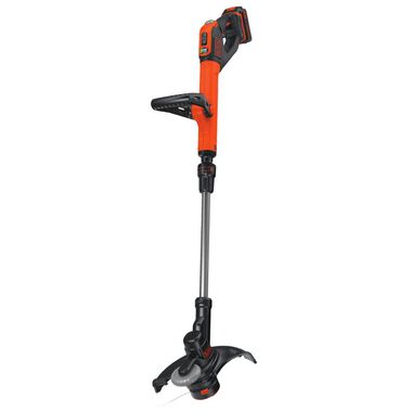 Black and Decker EASYFEED 20V MAX 12-in Straight Cordless String Trimmer &  Edger (LSTE525)