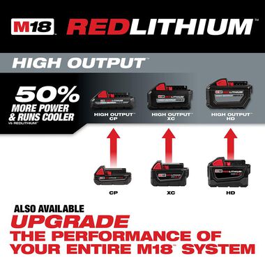Milwaukee M18 REDLITHIUM XC 5.0Ah Battery and Charger Starter Kit, large image number 4