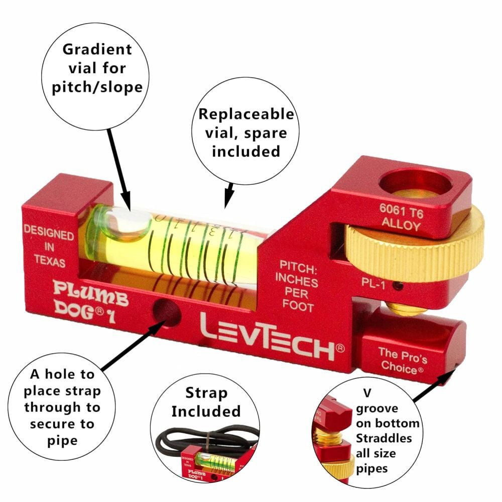 LevTech PL1 Plumbers Gradient Slope Level, large image number 7
