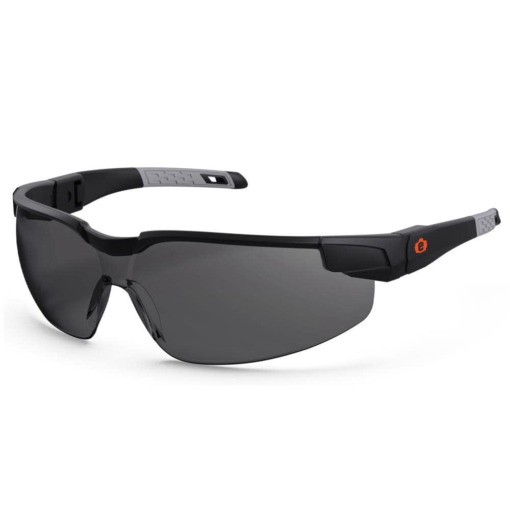 Ergodyne Smoke Lens Black Safety Glasses – 50062