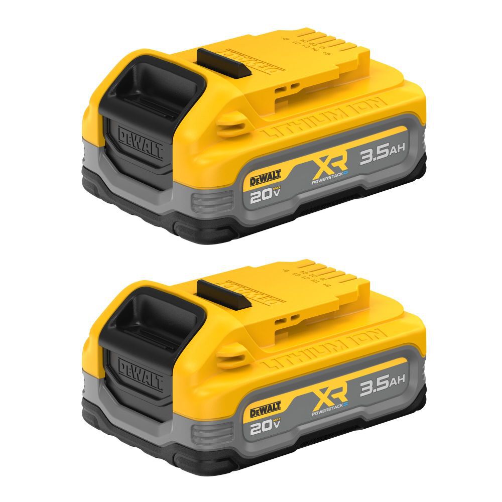 DEWALT 20V MAX 20V 3.5Ah Lithium Ion Power Tool Battery Pack with Fuel Indicator (2 Pack) – DCBP320-2