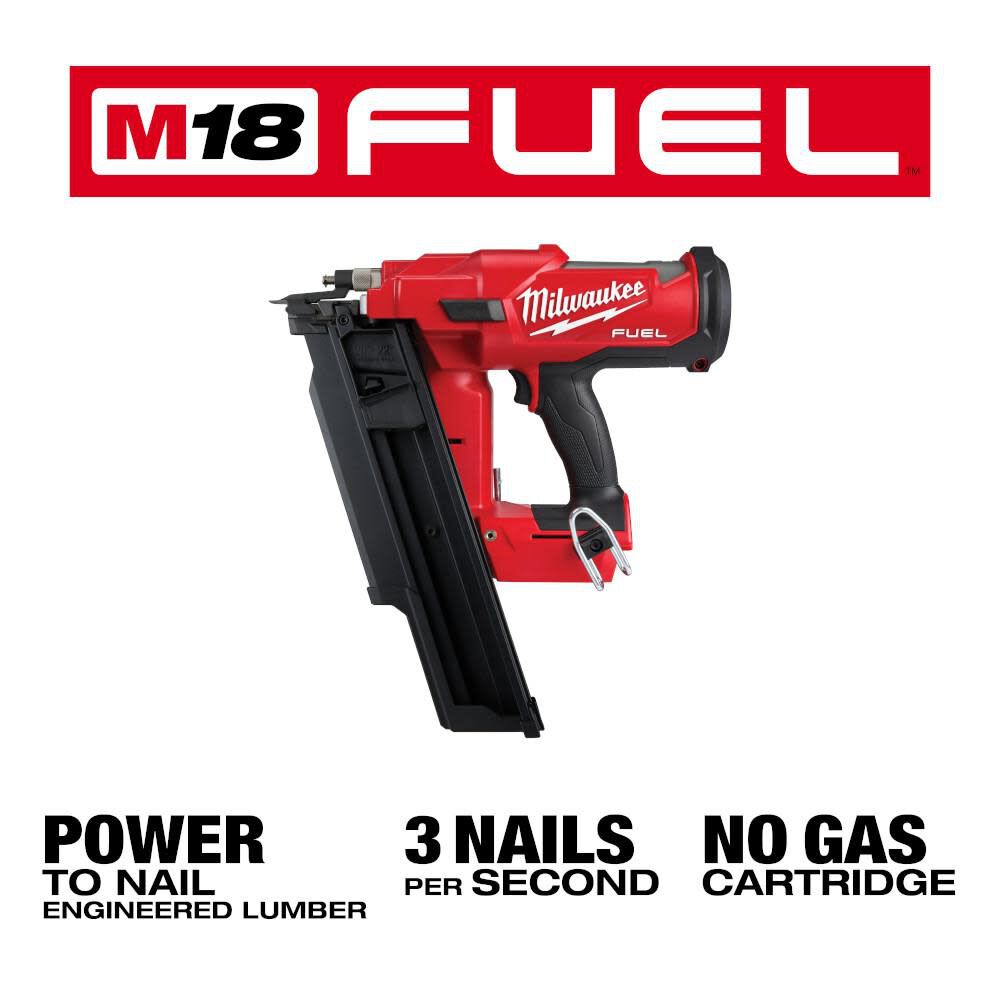 Milwaukee M18 FUEL 21 Degree Framing Nailer Bare Tool